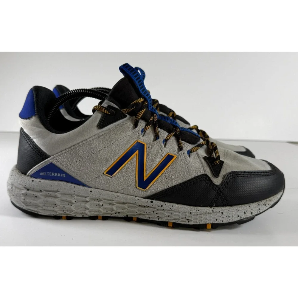 New Balance Fresh Foam Crag Trail MTCRGLW Men's Sz 9. 5 Trail Running Shoes Gray